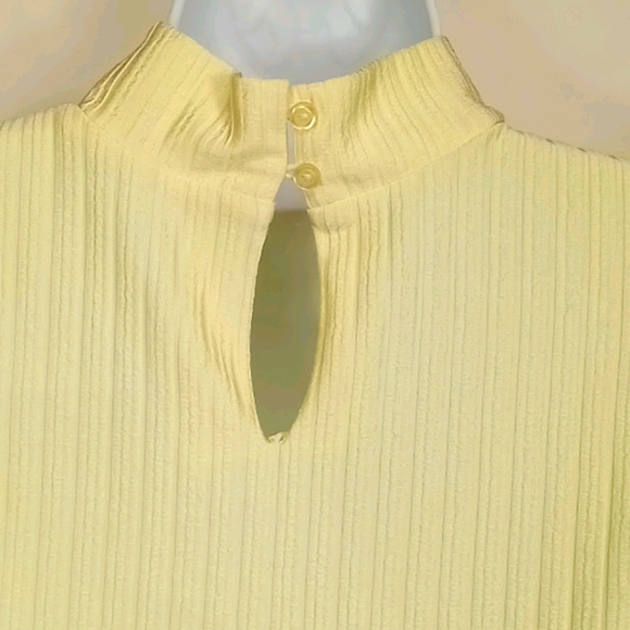 BFA Classics Large Petite Pale yellow Blouse - Picture 6 of 10